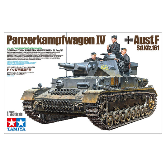 Tamiya 1/35 German Tank Panzerkampfwagen IV Ausf.F