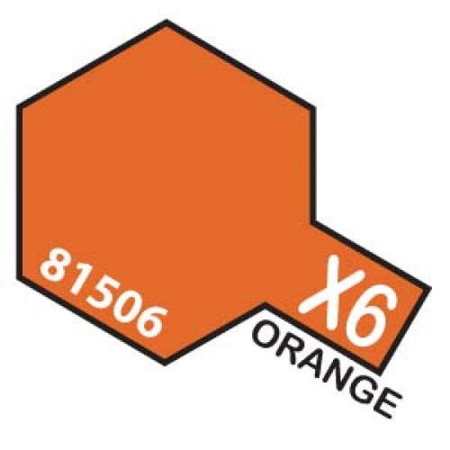 TAMIYA X-6 ORANGE ACRYLIC MINI 10ML