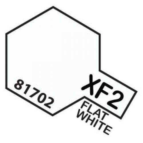 XF-2 FLAT WHITE ACRYLIC MINI 10ML