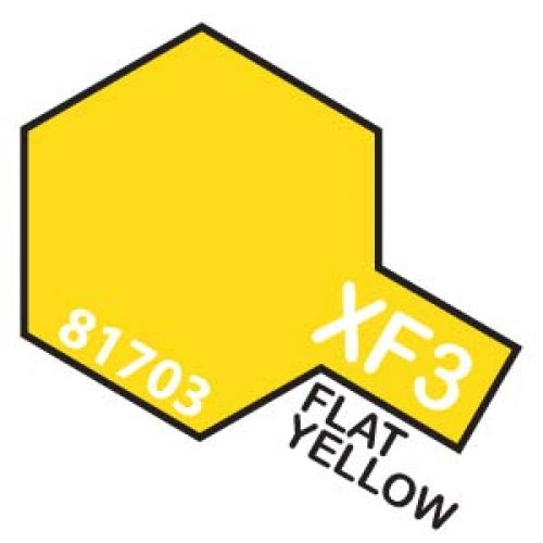 XF-3 FLAT YELLOW ACRYLIC MINI 10ML