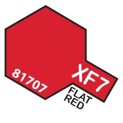 TAMIYA XF-7 FLAT RED SCRYLIC MINI 10ML