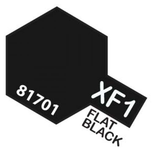 XF-1 FLAT BLACK ACRYLIC MINI 10ML