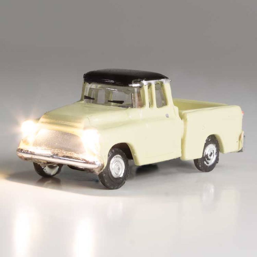 WOODLAND SCENICS  Work Truck (Light Yellow) - N scale